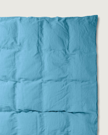 Duvet Cover Linen True Blue