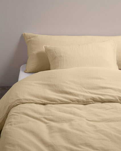 Kussensloop Linnen Creamy Yellow - SUITE702