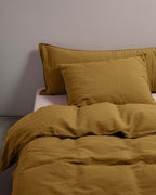 Kussensloop Linnen Khaki Gold - SUITE702