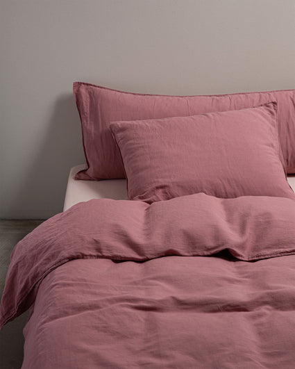 Kussensloop Linnen Mauve Rose - SUITE702