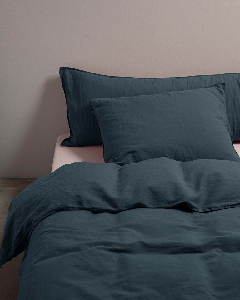 Kussensloop Linnen Midnight Blue - SUITE702
