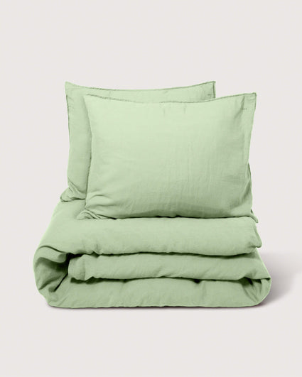 Beddengoed Set Linnen Green Mint - SUITE702