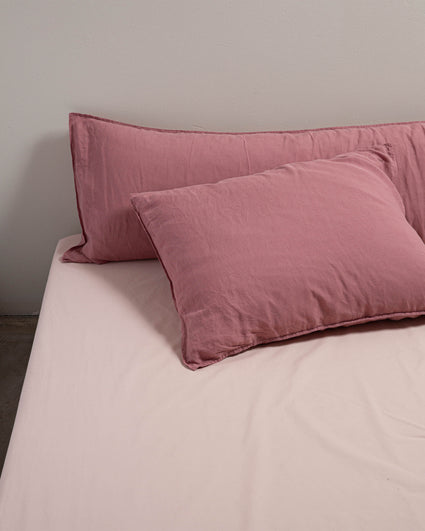 bedMATE Sloop Linnen Mauve Rose - SUITE702