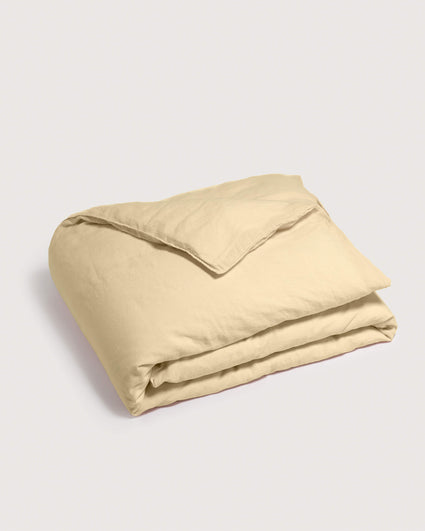 Dekbedovertrek Linnen Creamy Yellow - SUITE702