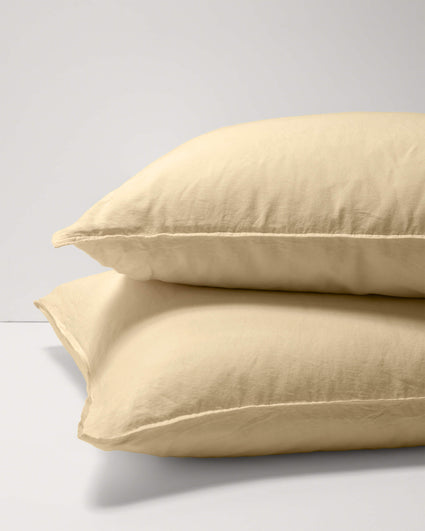 Kussensloop Linnen Creamy Yellow - SUITE702