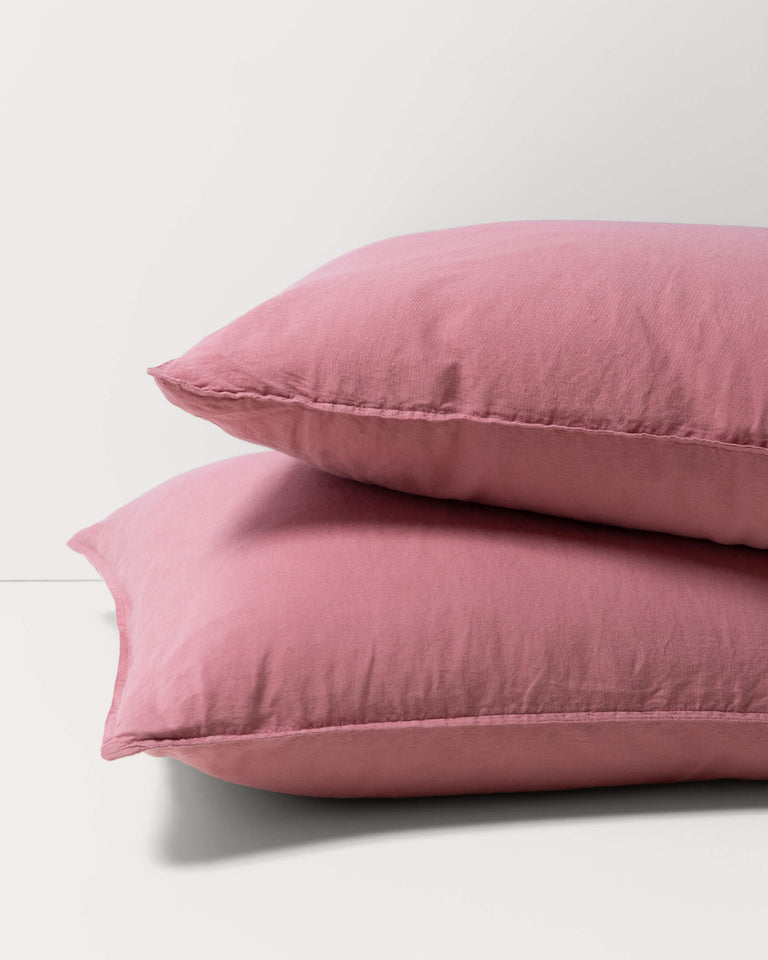 Kussensloop Linnen Mauve Rose - SUITE702