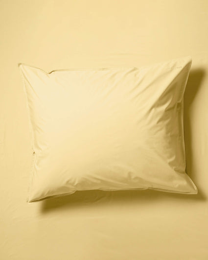 Duvet Cover Set Cotton Butter Yellow