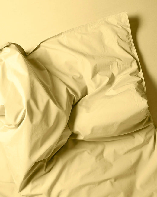 Duvet Cover Cotton Butter Yellow