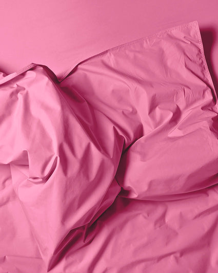 Duvet Cover Cotton Pink Candy