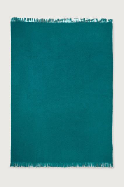 Mohair Throw Cloud Turquoise