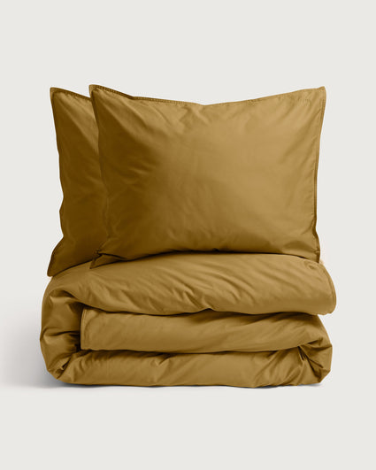 Bedding Set Satin Caramel