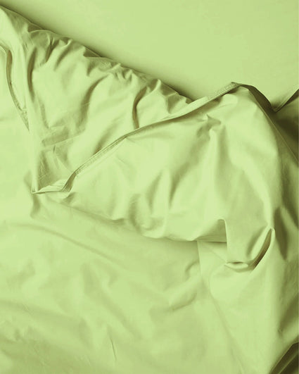 Bedding Set Cotton Spring Green