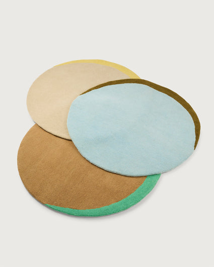 Rug Wool Eclipse Camel Mint