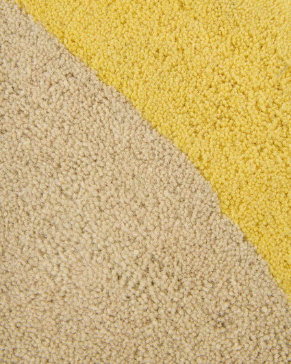 Rug Wool Eclipse Oatmeal Butter Yellow