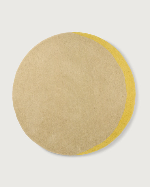 Rug Wool Eclipse Oatmeal Butter Yellow