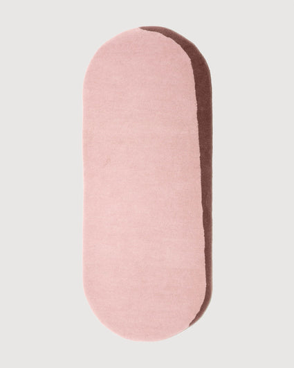 Rug Wool Eclipse Oval Blush Cocoa
