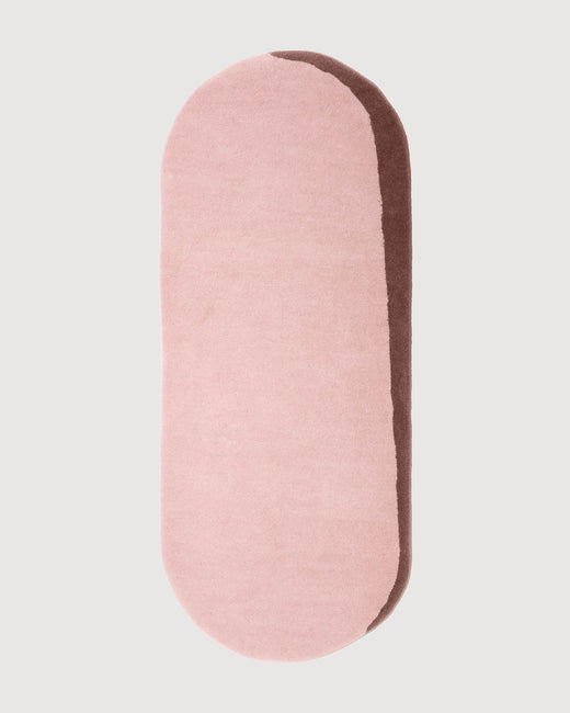 Rug Wool Eclipse Oval Blush Cocoa