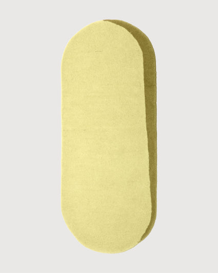 Rug Wool Eclipse Oval Lemon Grass Olive
