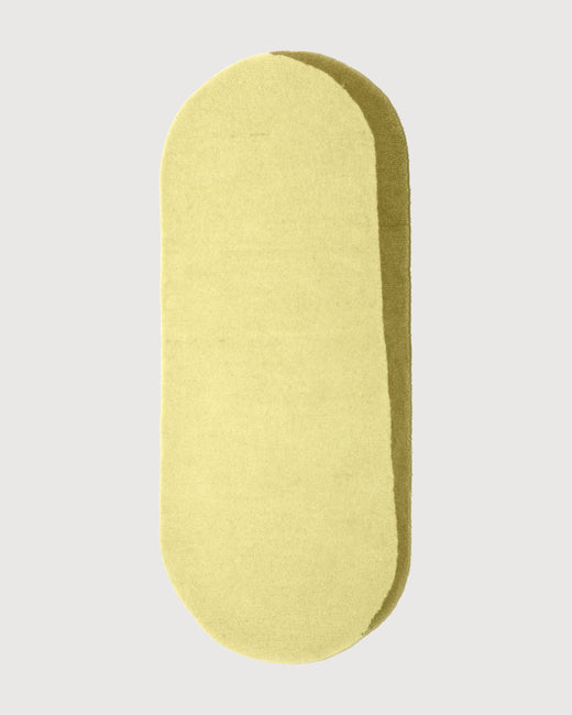 Rug Wool Eclipse Oval Lemon Grass Olive