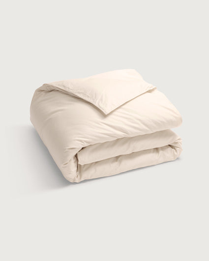 Duvet Cover Satin Ecru