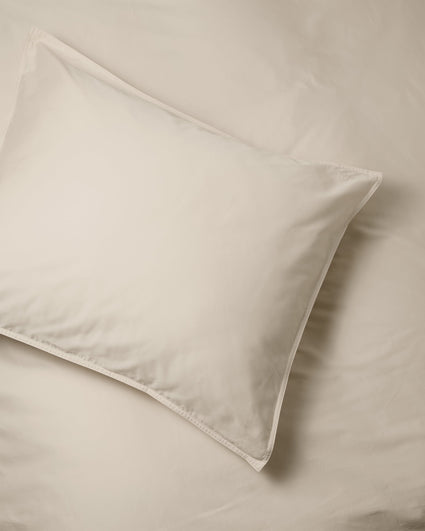 Bed Linen Set Satin Ecru