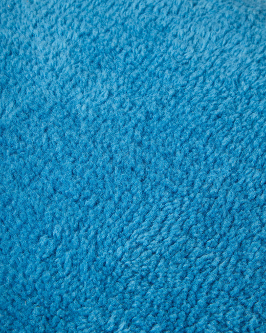 Really bigDOT Cushion Cover Furry Brilliant Blue