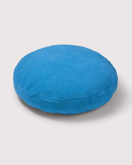 Really bigDOT Cushion Cover Furry Brilliant Blue