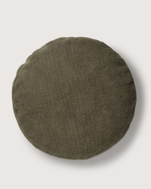 Really bigDOT Cushion Cover Furry Dark Olive