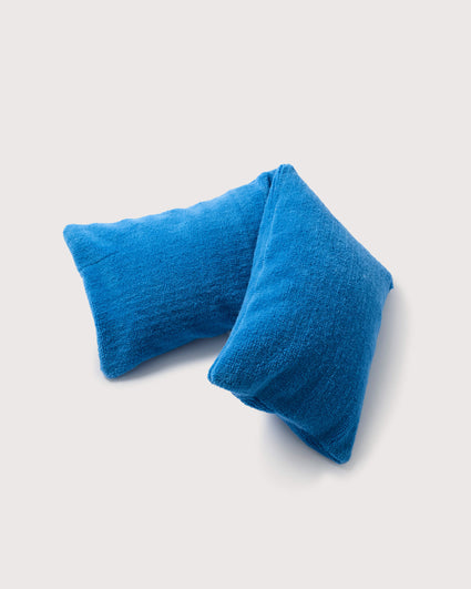 bedMATE Pillowcase Furry Brilliant Blue