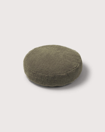 bigDOT Cushion Cover Furry Dark Olive