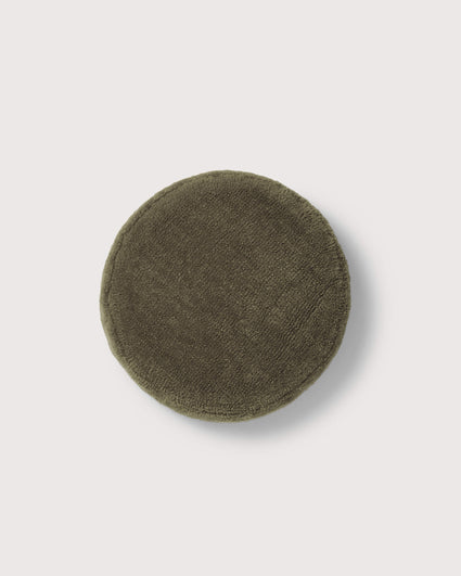 bigDOT Cushion Cover Furry Dark Olive