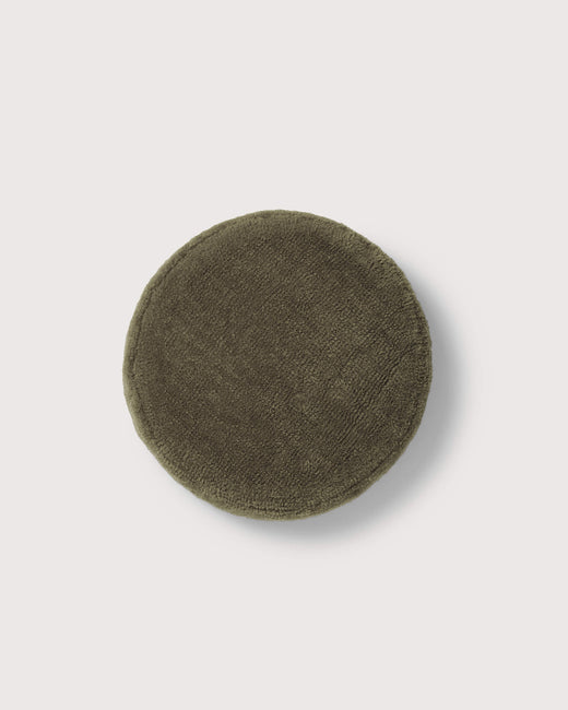 bigDOT Cushion Cover Furry Dark Olive