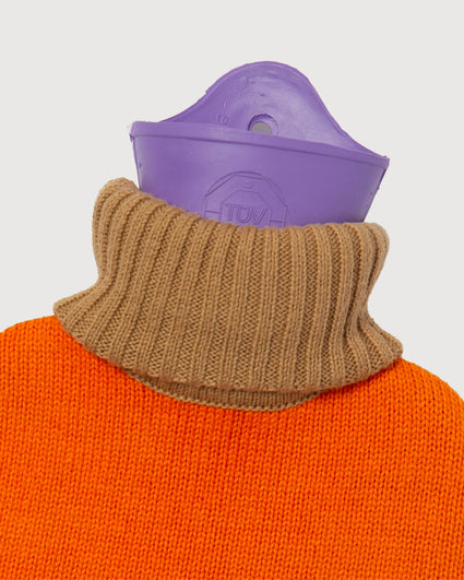 Mini Hot Water Bottle Orange