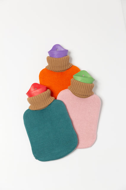 Mini Hot Water Bottle Orange