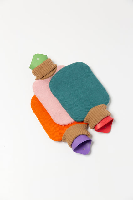 Mini Hot Water Bottle Teal