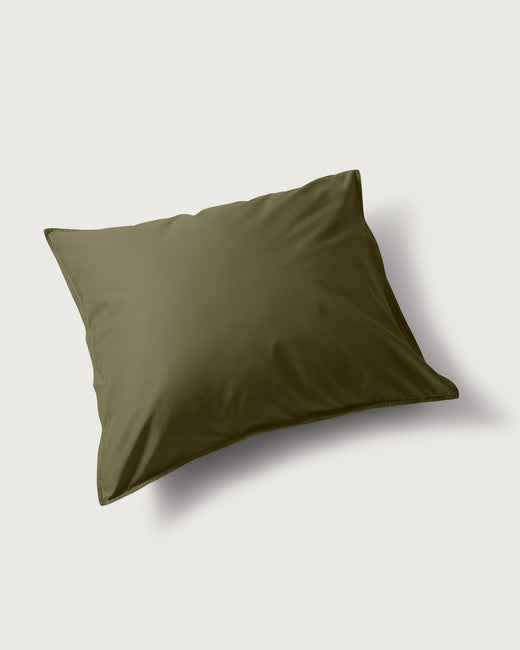 Satin Pillowcase Khaki Green