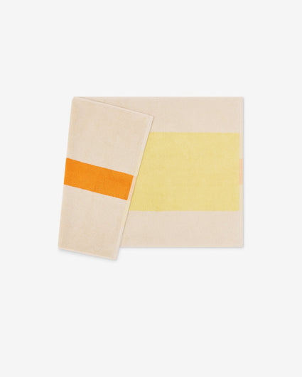 Bath Mat Yellow Orange