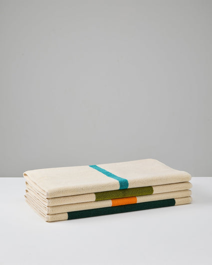 Bath Mat Toffee Turquoise