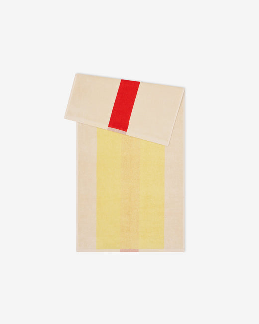 Towel Red Yellow
