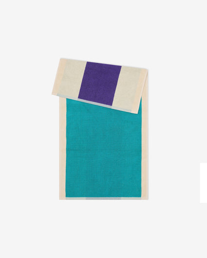 Towel Turquoise Purple