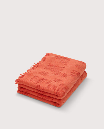 Bedspread Mesh Tomato Red