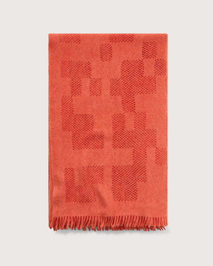 Bedspread Mesh Tomato Red