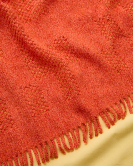 Bedspread Mesh Tomato Red