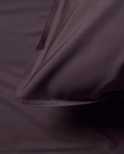 Pillowcase Cotton Plum Noir