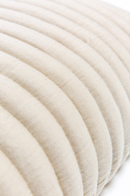 bedMATE Cushion Cover Puffy Beige