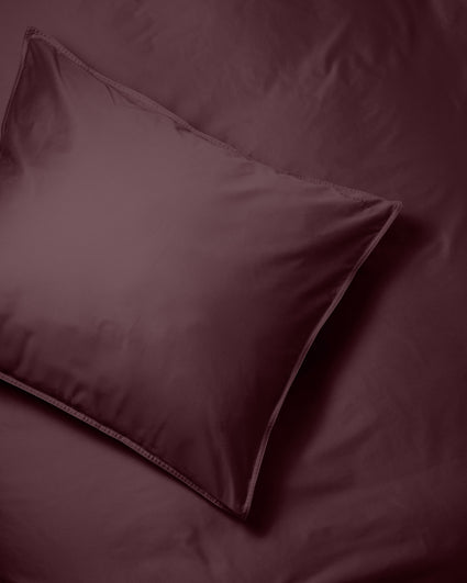 Satin Pillowcase Red Wine