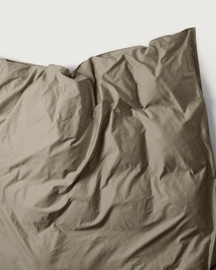 Bedding Set Satin Taupe Grey