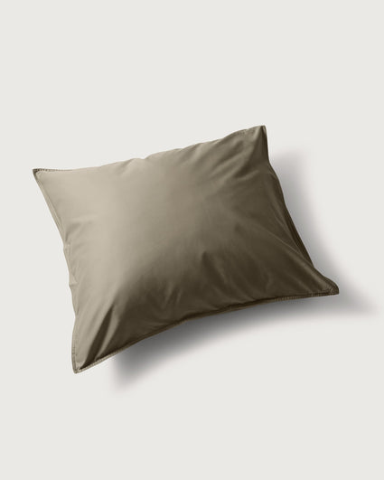 Satin Pillowcase Taupe Grey