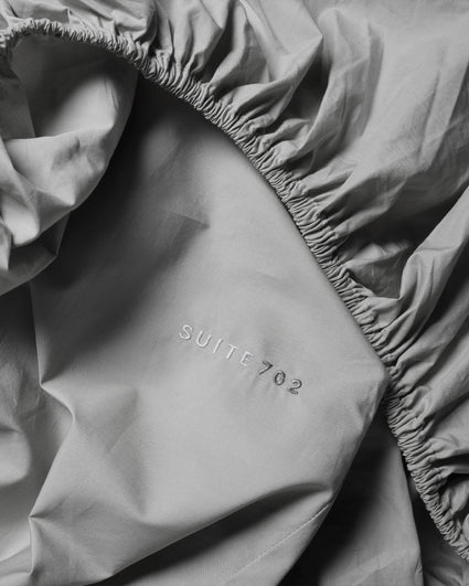 Fitted Sheet Cotton Urban Grey