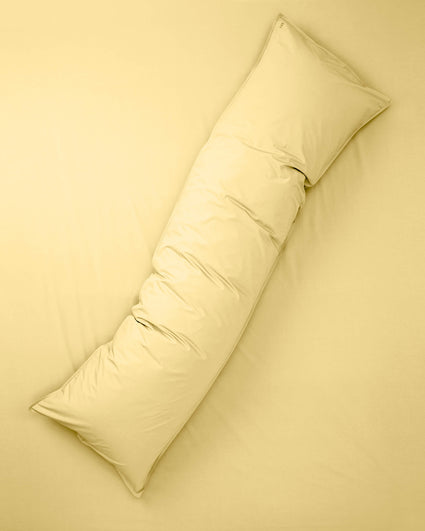 bedMATE Pillowcase Cotton Butter Yellow